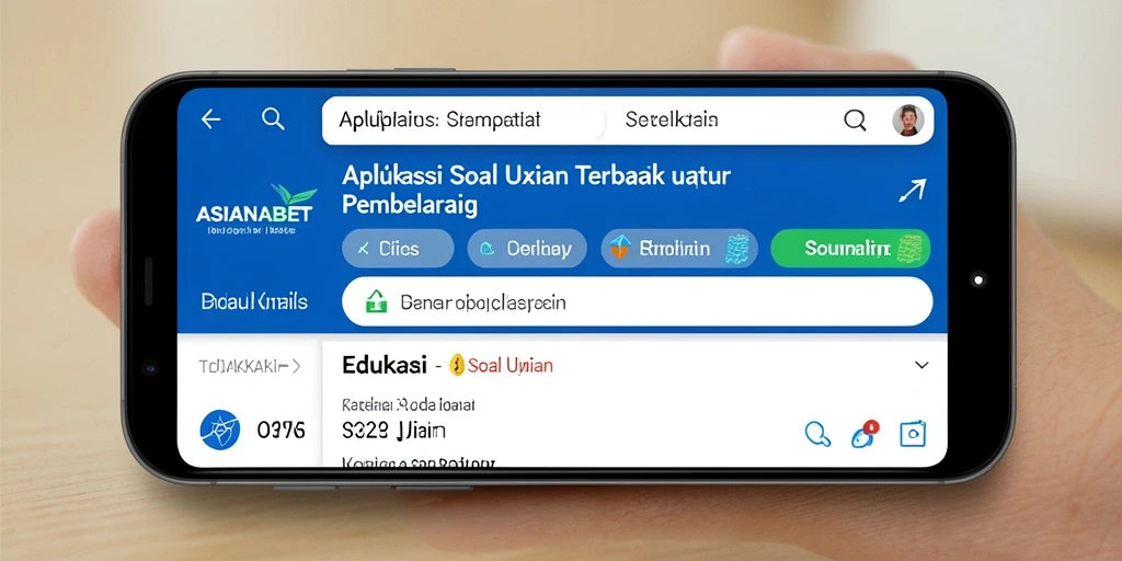Tampilan antarmuka aplikasi ASIANABET yang intuitif dan user-friendly.