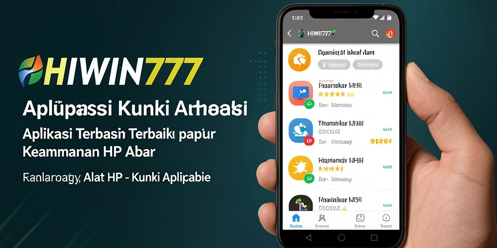 Antarmuka HIWIN777 yang intuitif dan mudah digunakan.