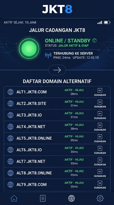 Link Alternatif jkt8 untuk Pengguna Android