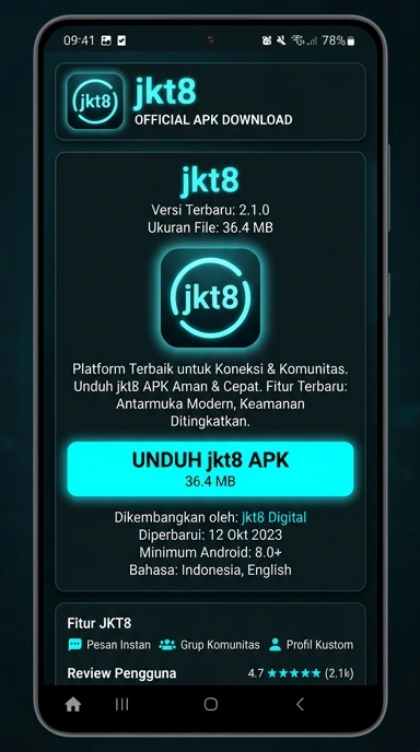 Unduh dan Instal APK jkt8 untuk Android Indonesia